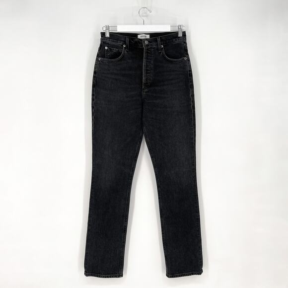 AGOLDE Freya High Rise Slim Jeans in Hoax Wash Size 27 - Picture 2 of 5